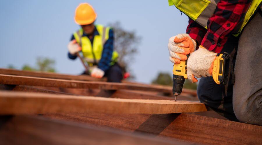 Professional New roof installation in New Era, MI